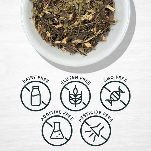 Vista 3 de Evergreen Herbs Pirul Pepper Tree 8 oz. – Schinus Molle, pimienta americana, árbol peruano, pirul – Bolsa de pie resellable para garantizar