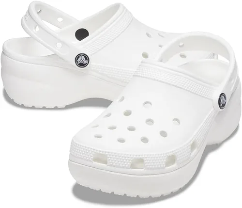 Vista 3 de Crocs - Zuecos clásicos de plataforma para mujer
