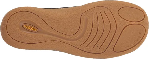 Vista 4 de KEEN Pantuflas clásicas para hombre, Negro
