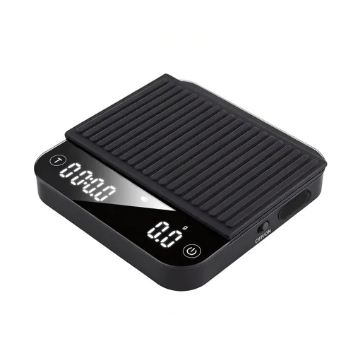 Vista 9 de ShanSon Mini báscula de café con temporizador, escala de espresso de alta precisión de 0.00 oz, báscula digital de cocina de 4.4 lbs/0.00 oz