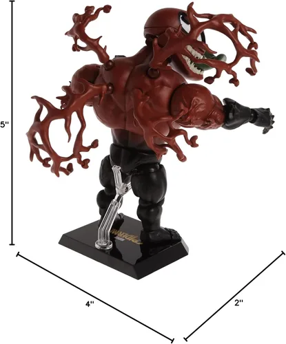 Vista 9 de Beast Kingdom Marvel Comics: Toxin EAA-087SP - Figura de acción de ataque de huevo, multicolor