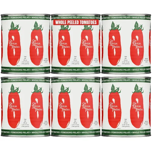 Vista 7 de SMT San Merican Tomates en cubitos sin OMG, lata de 28 onzas (paquete de 6)