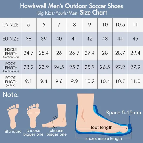 Vista 4 de Hawkwell - Calzado de fútbol para exteriores para hombres jóvenes