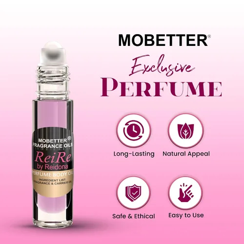 Vista 3 de MOBETTER FRAGRANCE OILS - Aceite corporal con perfume para mujer, imitación de RiRi (W)
