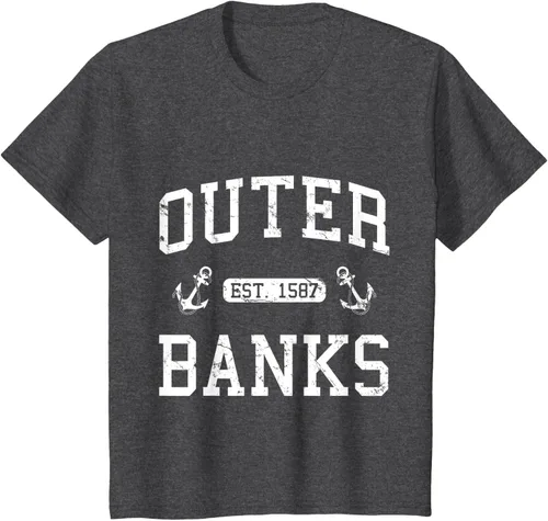 Vista 10 de Out-Banks NC North Carolina - Camiseta