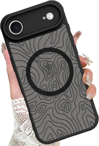 Vista 44 de KANGHAR - Funda para iPhone 11 [Compatible con Magsafe] Patrón estampado de leopardo Lindo guepardo Funda protectora magnética para niñas, mujeres