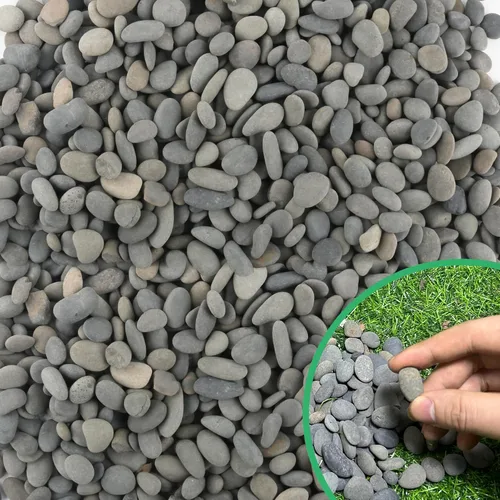 Vista 14 de Piedras de río de 2.4 libras para plantas y suculentas, paisajismo decorativo al aire libre y rocas de jardín de acuarios