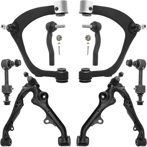 Vista 130 de Detroit Axle - Kit de suspensión frontal de 8 piezas para Chevy Silverado