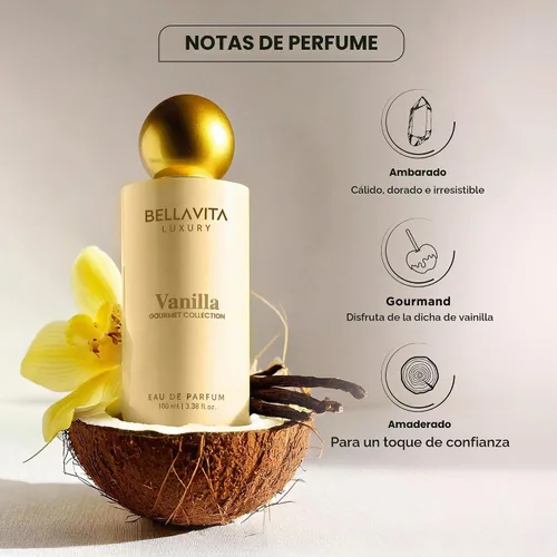 Vista 2 de Bellavita Luxury Golden Cravings Eau de Parfum Set de regalo, 2 x 3.4 fl oz