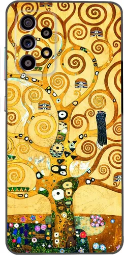 Vista 39 de Berkin Arts Funda de silicona compatible con Samsung Galaxy A52 5G 4G/A52S 5G con diseño antideslizante, color amarillo, romántico, Luv San