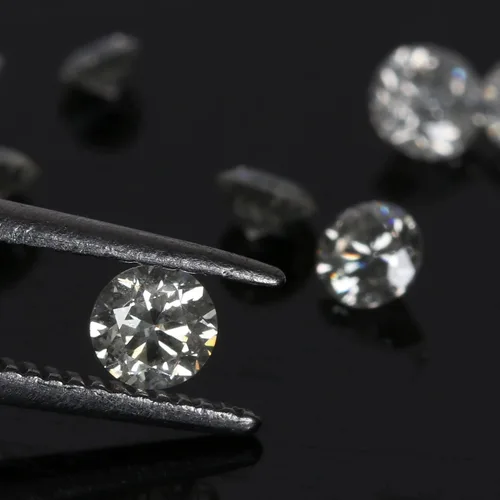 Vista 7 de 0.10ct 1pc Diamante CVD para ajuste de joyería de diamante blanco cultivado en laboratorio Color de diamante IJ, Claridad-VS12, Gema, diamante blanco