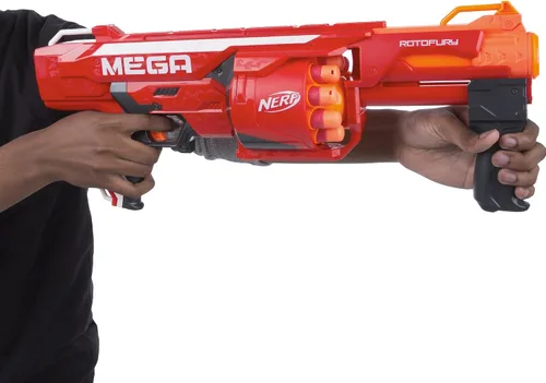 Vista 6 de Nerf N-Strike Mega Series RotoFury Blaster, Multi
