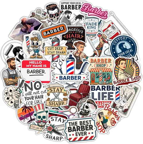Vista 52 de BulbaCraft Pegatinas Punk Rock - Pegatinas de Banda para Adultos, Adhesivos Autoadhesivos e Impermeables, Pegatinas Punk Rock para Laptops