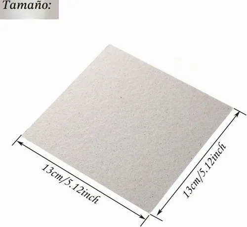 Vista 4 de Juerly - Cubiertas de guía de ondas para microondas, paquete de 4 láminas de placas de mica para aislamiento térmico universal de microondas, parte