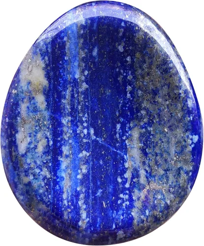 Vista 18 de Fekuar Piedra Natural de Cristal Unakita para el Pulgar, Piedra de Bolsillo Tallada a Mano para Alivio del Estrés y Meditación, en Forma Ovalada