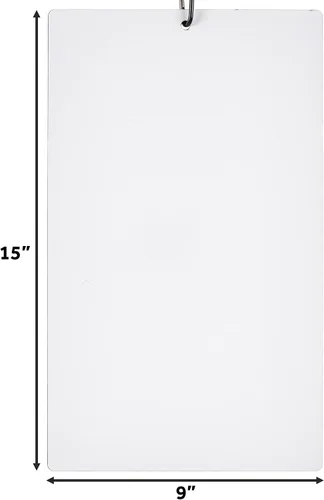 Vista 6 de Murray Sporting Goods sujetapapeles para entrenadores de borrado en seco Pizarra blanca de doble cara