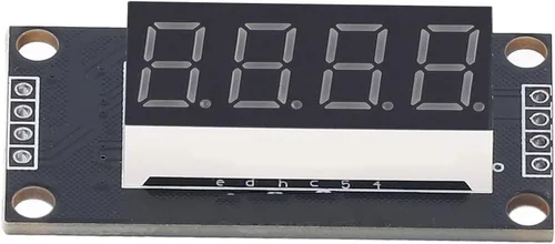 Vista 9 de 4 juegos de módulo de visualización de tubo digital LED, 4 dígitos y 7 segmentos, 0.36 pulgadas, TM1637, módulo de visualización numérica
