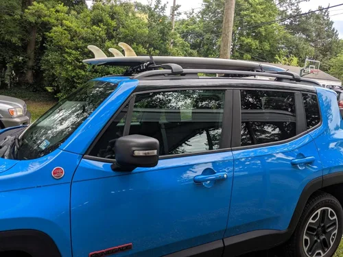 Vista 5 de BrightLines Barras transversales personalizadas para portaequipajes compatibles con Mercedes Benz GLE 350 2015-2018