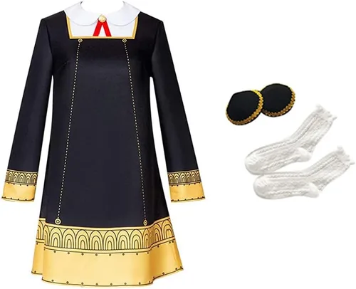 Vista 3 de Anime Cosplay Costume Dress Suit Unifrom Outfit With Wig Halloween Party