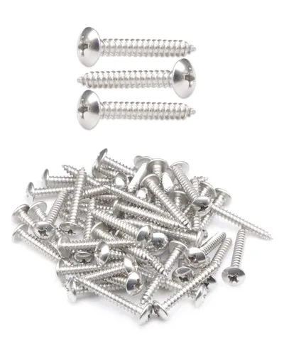 Vista 12 de 50 tornillos de madera Phillips #8 x 1/2 pulgada con revestimiento de óxido negro por IMSCREWS