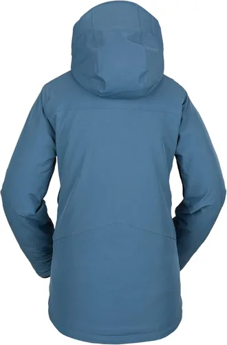 Vista 2 de Volcom Shelter 3D - Chaqueta con capucha para mujer, con aislamiento elástico, para snowboard, esquí, invierno