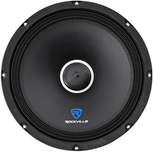 Vista 24 de Rockville RXM64 6.5 "150w 4 ohmios controlador de bajos medios altavoz de audio para coche de rango medio