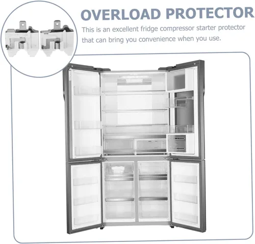 Vista 6 de Protector de sobrecarga del compresor del refrigerador 2Pcs