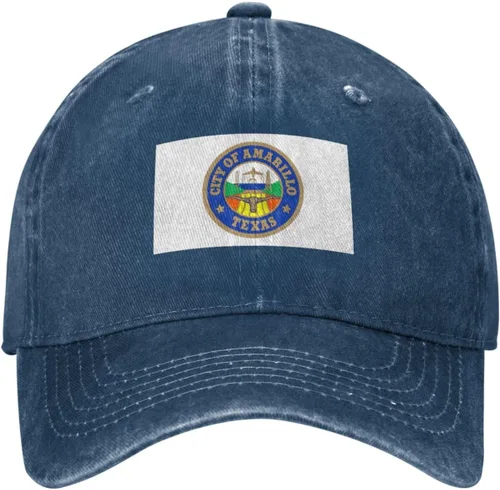 Vista 14 de Amarillo Texas Seal Baseball Cap for Men Women Hats Adjustable Dad Hat Cotton Caps