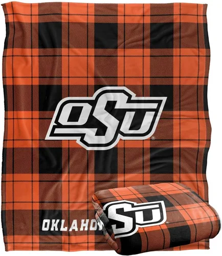 Vista 45 de LOGOVISION St John's University Campus Plaid Spirit Silky Touch Manta súper suave 36 x 58 pulgadas