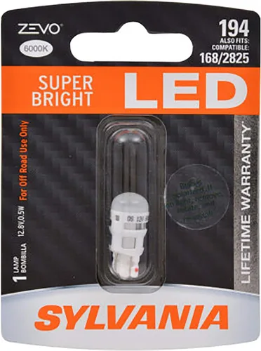 Vista 12 de Foco LED blanco Sylvania Zevo 168 T10 W5 W (Paquete de 1), 168, Blanco