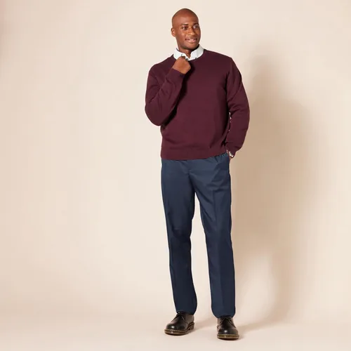 Vista 7 de Amazon Essentials - Pantalón de vestir de corte ajustado y diseño frontal plano para hombre