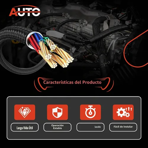 Vista 6 de Sensor de temperatura Bomba de dirección asistida Conectores de interruptor Enchufe Pigtail Reemplazo del arnés de cableado para Toyota Lexus Scion