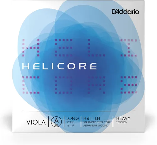Vista 15 de D'Addario Helicore Viola Single A String, larga escala, tensión media