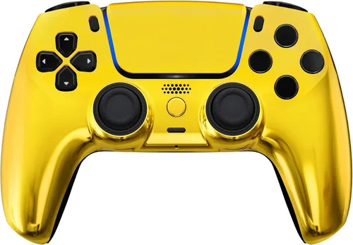 Vista 17 de Custom Wireless Controller Compatible with PS5 - Multiple Designs Available (Abstract Fusion)