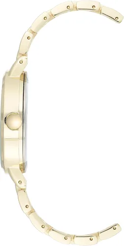 Vista 2 de NINE WEST Reloj con esfera acentuada con purpurina para mujer, NW2402