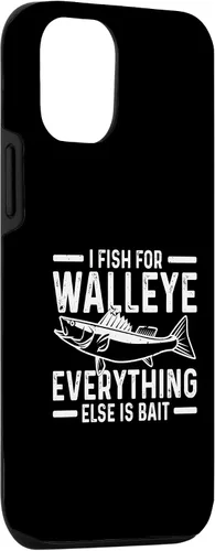Vista 3 de Funda para iPhone 15 I Fish For Walleye Fishing Walleye Fisherman
