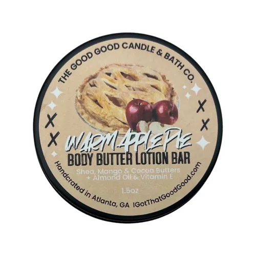 Vista 15 de Barra de loción de manteca de karité (galleta con chispas de chocolate) 1.5oz