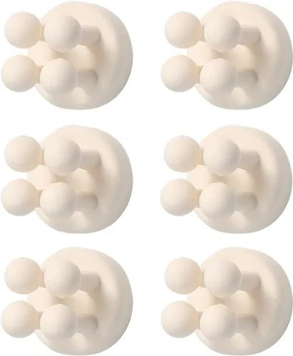 Vista 11 de Portacepillos de dientes de silicona para baños, soporte de afeitar para ducha, soporte de cepillado de dientes, soporte de pared para cepillo