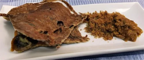 Vista 5 de Machacado Carne Seca De Res Carne Res Carne Rallada Jerkey De México Apodaca N.L. (4oz)