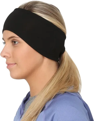 Vista 49 de TrailHeads - Diadema para mujer, diseño de cola de caballo, con banda para la oreja que absorbe la humedad, ideal para correr