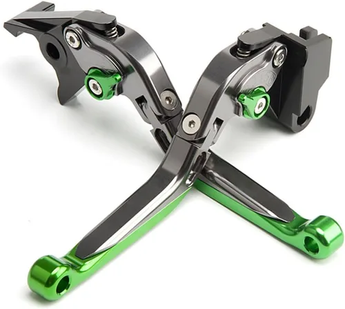 Vista 11 de ESPEEDMTC para Kawasaki Versys 1000 2015-2021 aleación de aluminio CNC modificada de 6 etapas longitud ajustable plegable accesorios de palanca