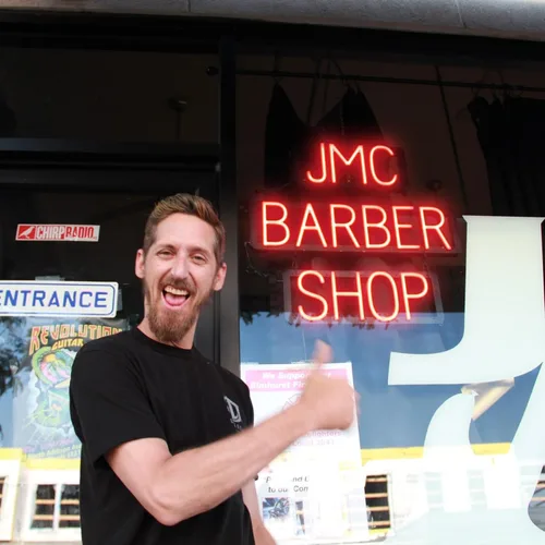 Vista 4 de SpellBrite Letrero LED Neon BARBER SHOP para negocios - Blanco, 24" x 15