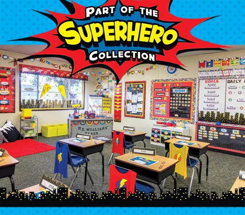 Vista 5 de Teacher Created Resources Superhéroe Mini Pegatinas Valu-Pak (5643)