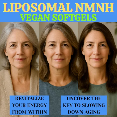 Vista 7 de Nikoni Cápsulas blandas liposomales veganas NMNH, fórmula 33 en 1 con 1000 mg de NMNH por seving, apoyo NAD+ - Promueve la energía celular, la salud