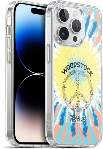 Vista 148 de Head Case Designs Funda de gel suave con licencia oficial de Peanuts Freak Flag Fly Woodstock 50th compatible con Apple iPhone 7 Plus/iPhone 8 Plus