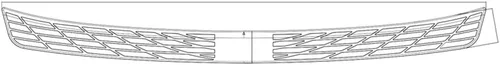 Vista 7 de Protector de parachoques trasero compatible con Toyota Corolla Sedan 2009-2013