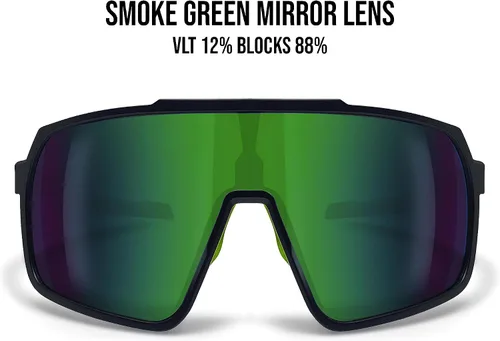 Vista 2 de Bertoni Deportes Ciclismo MTB Gafas De Sol Hombres Mujeres Antivaho Lente Óptica RX Portador Acc. - GEMINI NUEVO