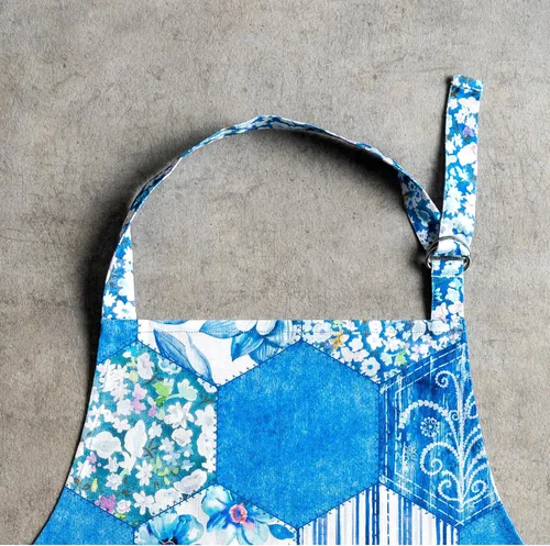 Vista 823 de Maison d' Hermine Delantales para mujer con bolsillo, 100% algodón (27.50 x 31.50 pulgadas)