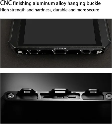 Vista 8 de Taoke D JI RC Pro Accesorios Correa de cuello ajustable de piel sintética, cordón con hebilla de aleación de aluminio CNC para controlador RC Pro