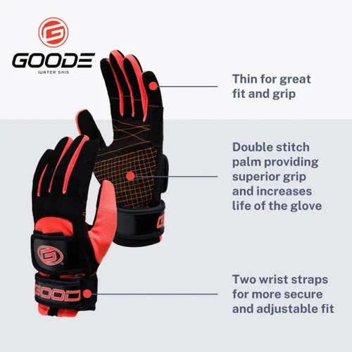 Vista 2 de GOODE Guantes de esquí acuático Pro